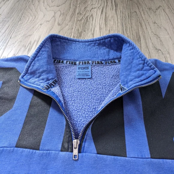 PINK Quarter Zip Sweater - Picture 5 of 10